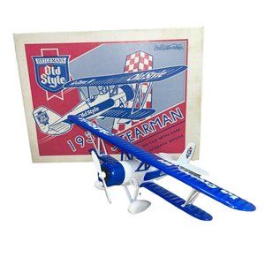 Vtg Heileman' Old Style Beer 1931 Stearman Airplan